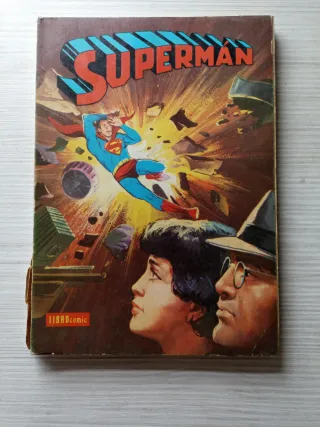Superman Libro comic clasico