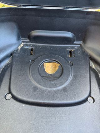 Baúl Vespa Plata azul Scooter