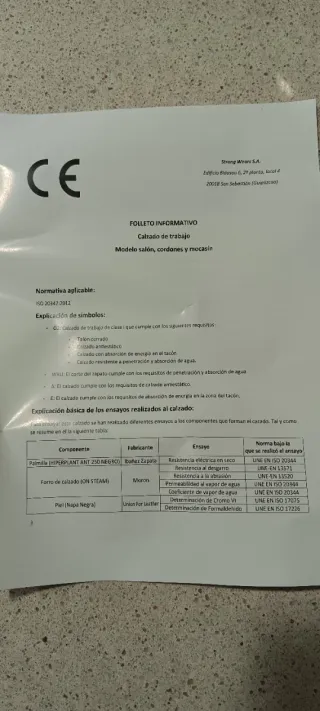 T37 Zapatos uniforme negros