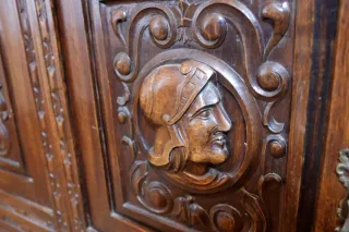 Trinchante Vasco Madera Maciza