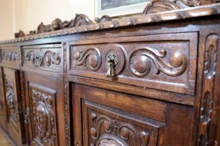 Trinchante Vasco Madera Maciza