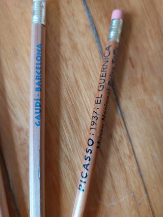 Lápices de colección: Pintores Famosos