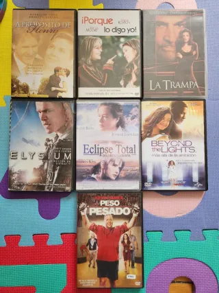 Lote 7 Películas DVD Variadas