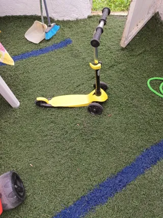 ♻️Patinete infantil 3 ruedas amarillo♻️