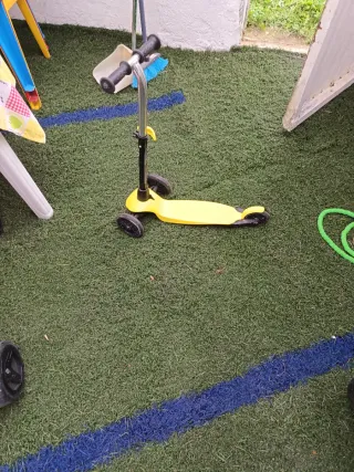 ♻️Patinete infantil 3 ruedas amarillo♻️