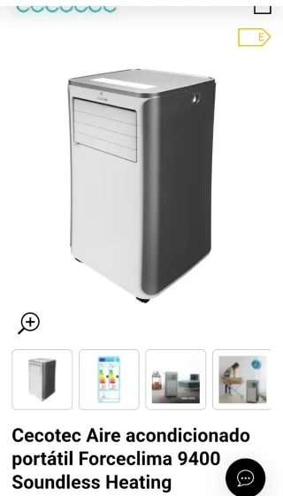 Pingüino Cecotec ForceClima 9400 Soundless Heating