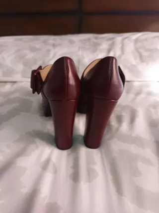 Zapatos Bruno Premi rojos tacón plataforma