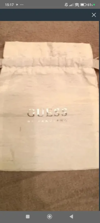 Bolsa Guess beige