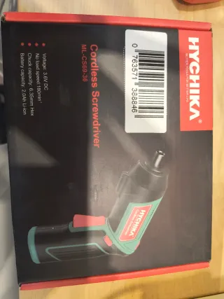 Destornillador Eléctrico Inalámbrico HYCHIKA
