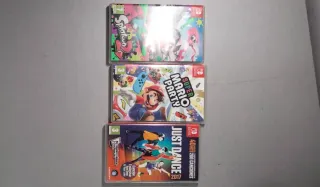 Pack 3 Juegos Nintendo Switch: Splatoon 2, Mario P
