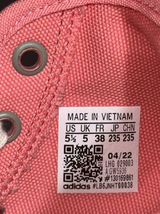 Zapatillas Adidas Nizza 2 Talla 38