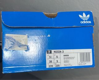 Zapatillas Adidas Nizza 2 Talla 38
