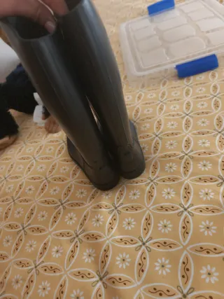 Botas de agua negras niño