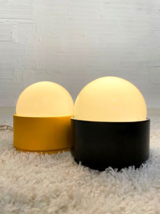 LÁMPARA DE MESA ESTILO TRAUDL BRUNNQUELL. 70s