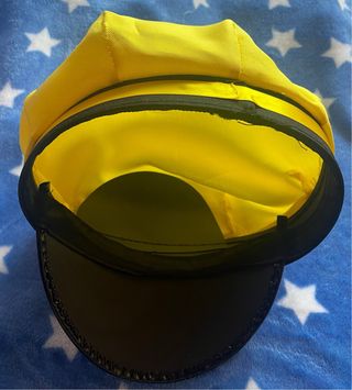 Disfraz gorra de Taxi Amarilla