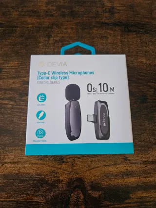 Micrófono Inalámbrico Type-C DEVIA