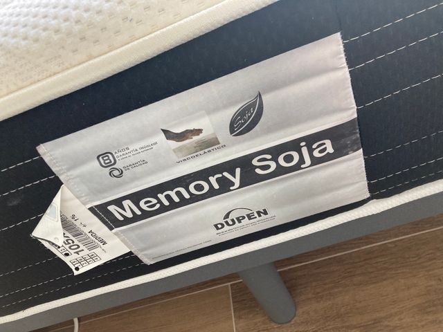 Colchón viscoelastico  105x200x24 cms. Nuevo.