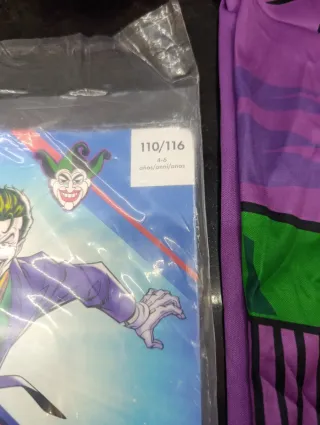 Disfraz Joker 2 Piezas