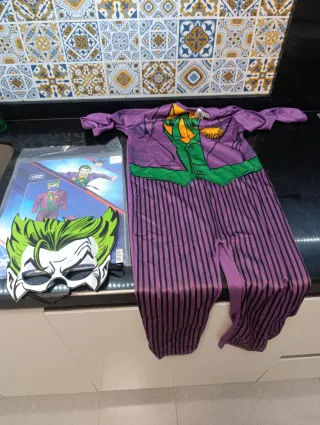 Disfraz Joker 2 Piezas