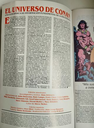 Revistas especiales Conan
