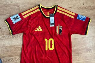 Camiseta Bélgica Adidas Nº 10 Nova