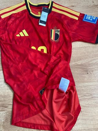 Camiseta Bélgica Adidas Nº 10 Nova