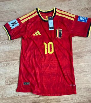 Camiseta Bélgica Adidas Nº 10 Nova