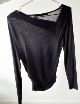 Camiseta Bimba y Lola Negra Manga Larga