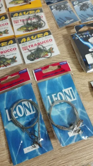 Pack Anzuelos Pesca Trabucco, Samurai, Leoni