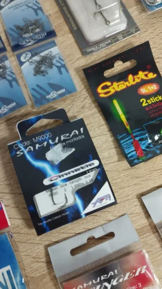 Pack Anzuelos Pesca Trabucco, Samurai, Leoni