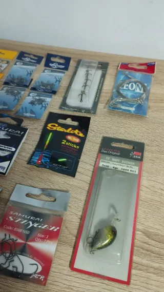 Pack Anzuelos Pesca Trabucco, Samurai, Leoni