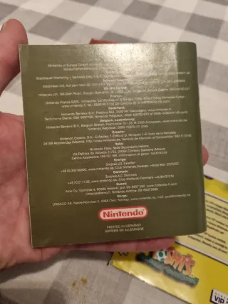 Manuales Nintendo Game Boy Advance