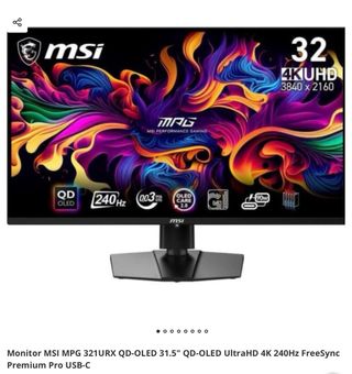 Monitor Gaming Oled 32” 4k 240Hz