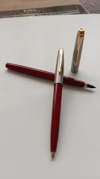 Set di penne Parker Rosso e Argento