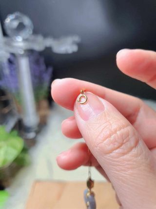 Pulsera Jadeíta A + Oro 18k + Diamante