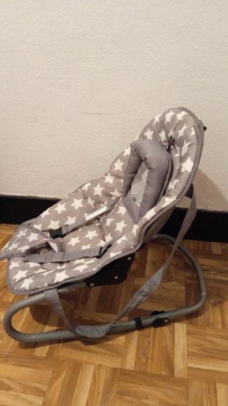 Mecedora bebé estrellas