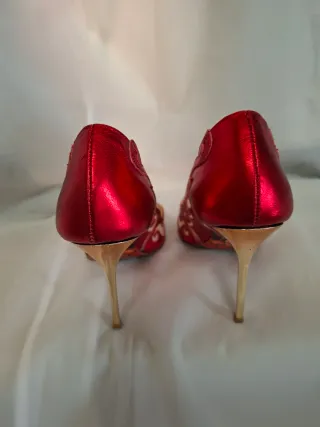 HORO NERO Dècolletè Laminato Rosso