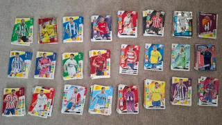 Cromos de fútbol LaLiga Adrenalyn y Mega Cracks