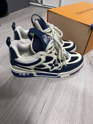 Louis Vuitton Sneakers Blu/Bianco