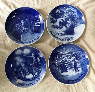 Bing & Grøndahl - Set piatti Natale 2000/01/02/04