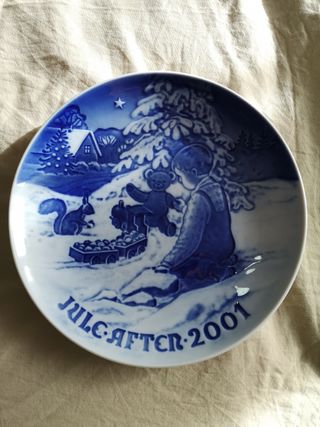 Bing & Grøndahl - Set piatti Natale 2000/01/02/04