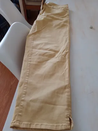 Pantalones mujer El Corte Inglés beige