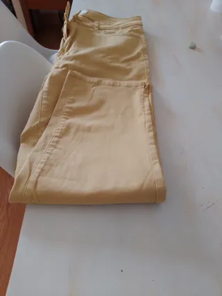 Pantalones mujer El Corte Inglés beige