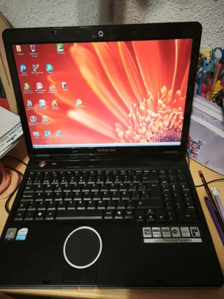 Packard Bell Portátil Negro/Plateado