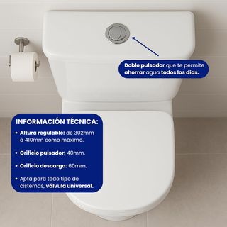 BriTools Descarga Universal para Cisterna WC Orifi