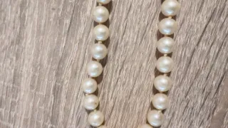 Collar perlas antiguo