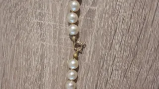 Collar perlas antiguo