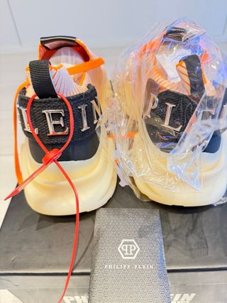 Scarpe Philipp Plein beige/arancioni