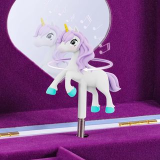 CRAZE Joyero Musical Niña, Modelo Unicornio, Caja