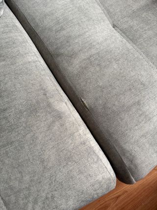 URGE POR MUDANZA: Sofá-cama Chaise Longue Gris